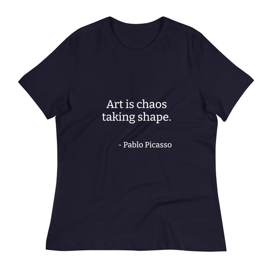 Picasso-Women's Relaxed T-Shirt